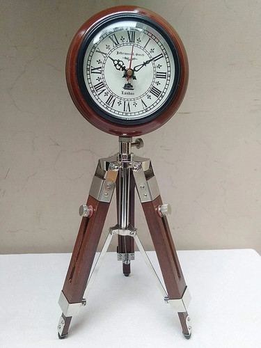 Antico orologio legno con - legno,
