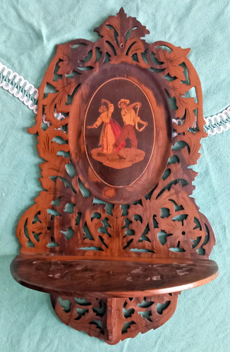 Antica mensola legno - antica,