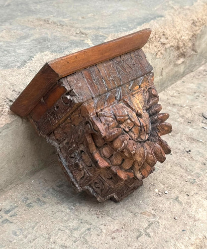 Antico legno parete - in,