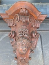 antica mensola in legno