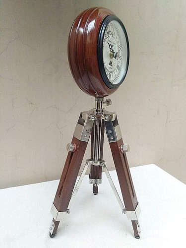 Antico orologio legno - legno, con