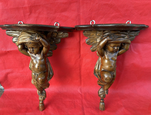 Besarel coppia mensole con - coppia,